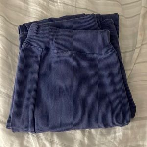 Blue flowy Forever 21 lounge pants